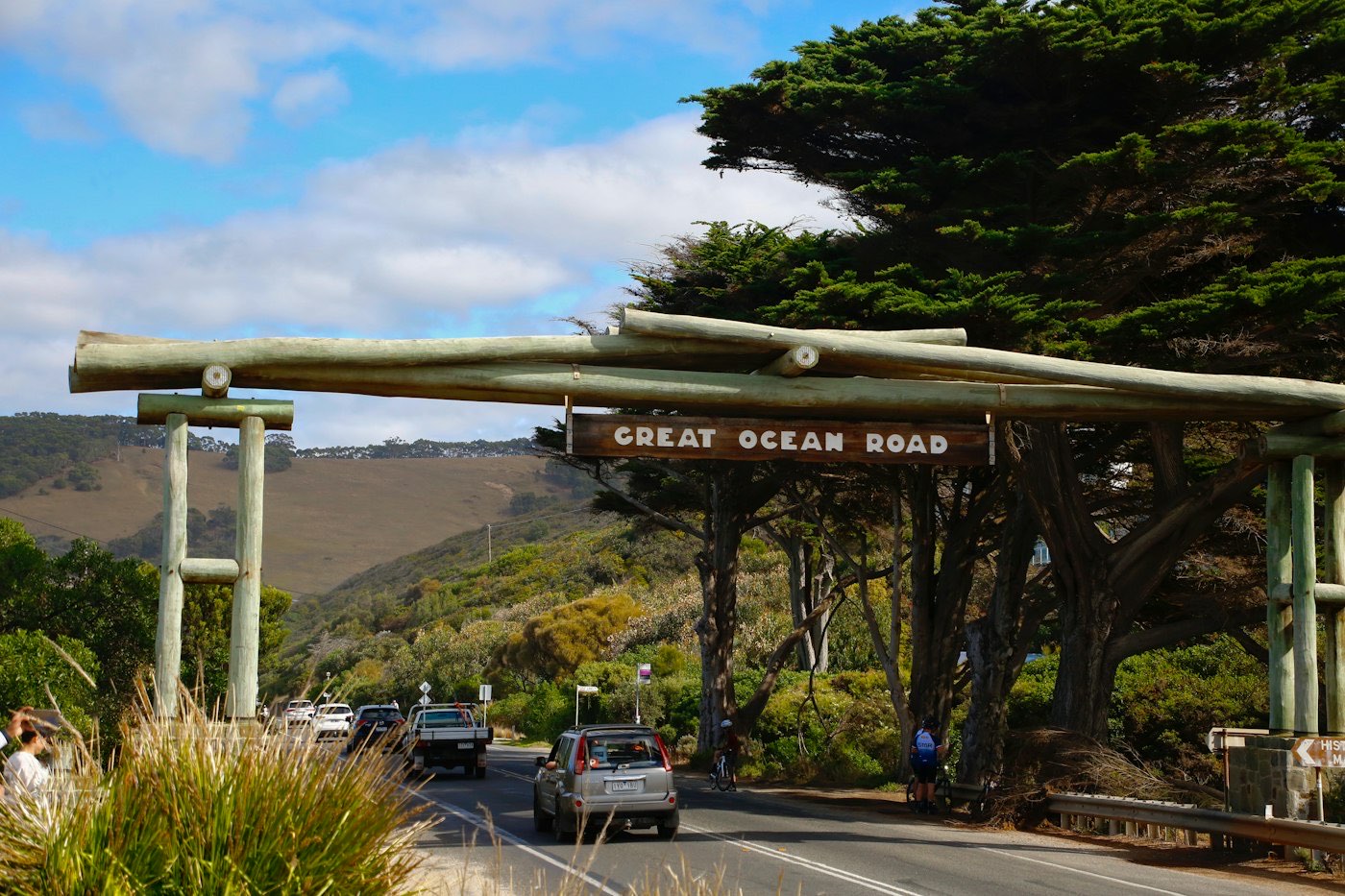 The Great Ocean Road memorial arch, Victoria