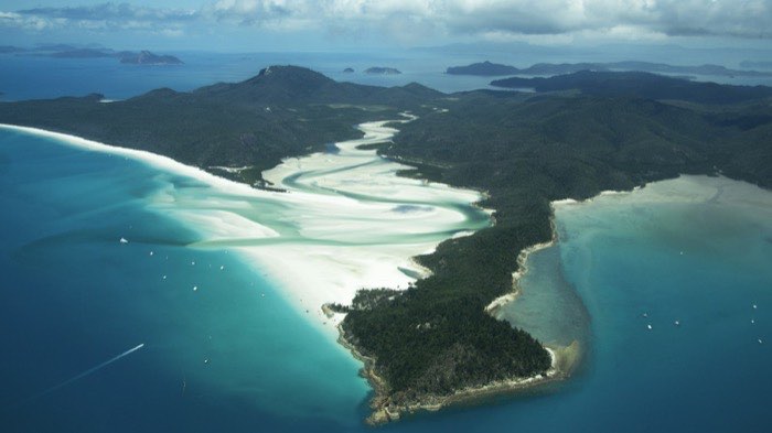 Whitehaven Beach in the Whitsundays, Queensland